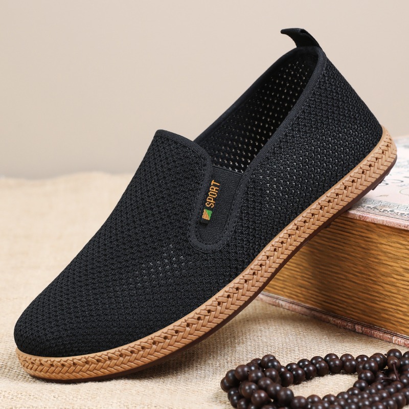 Men'S Shoes For Wide Feet - Zapatos de Hombre Estilo Pekín Antiguo,