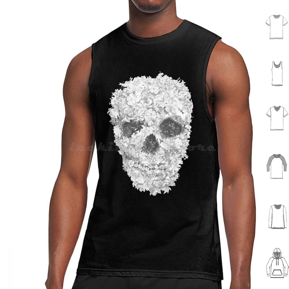 Men Shoes Essentials - Camisetas sin mangas con estampado floral