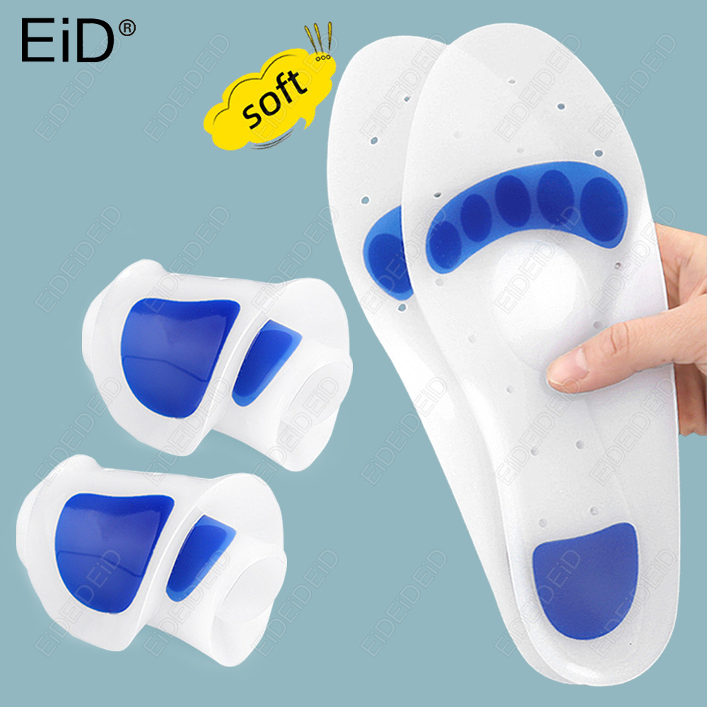 Men'S Shoes Plantar Fasciitis - Plantillas Ortopédicas de Gel de Silicona