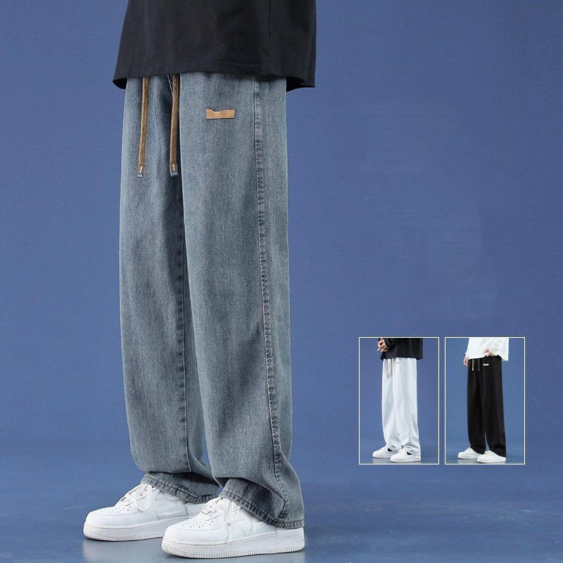 Men'S Shoes For Jeans - Pantalones vaqueros holgados finos para hombre,