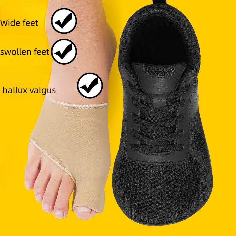 Men'S Shoes For Wide Feet - Zapatillas Unisex con Puntera Ancha, Transpirables,