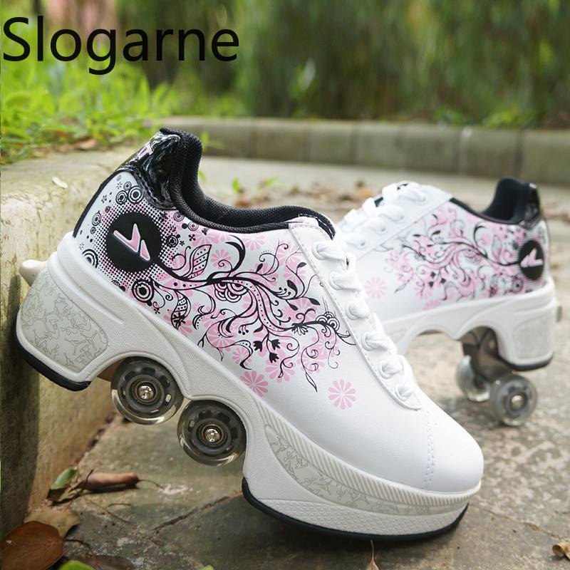 Men Shoes Men - Zapatos de patines de 4 ruedas