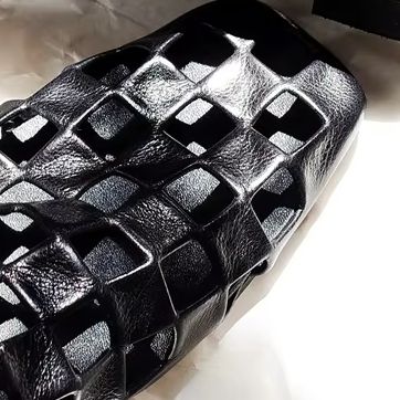 Men'S Shoes For Summer - Sandalias planas negras con diseño de