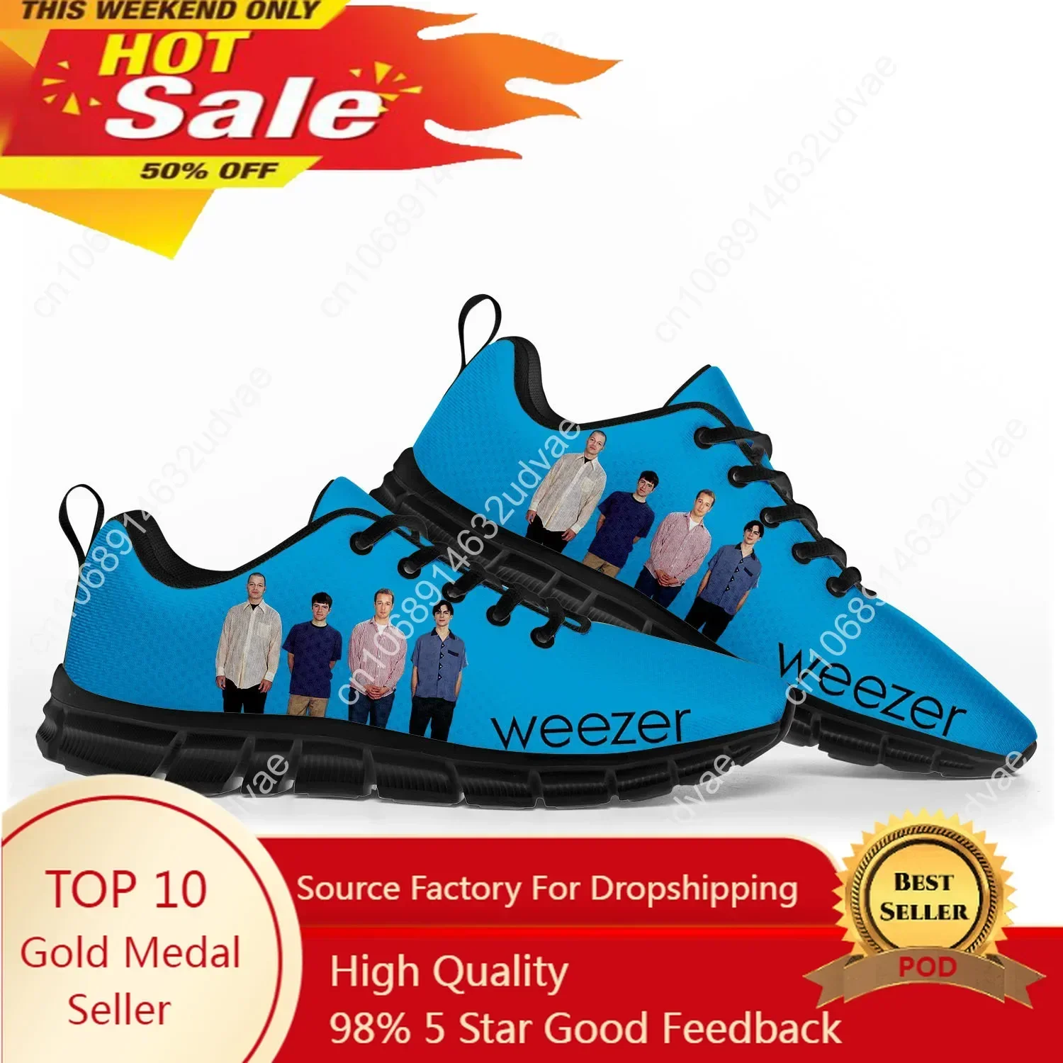Men Shoes High - Zapatos Deportivos Weezer para Hombre y