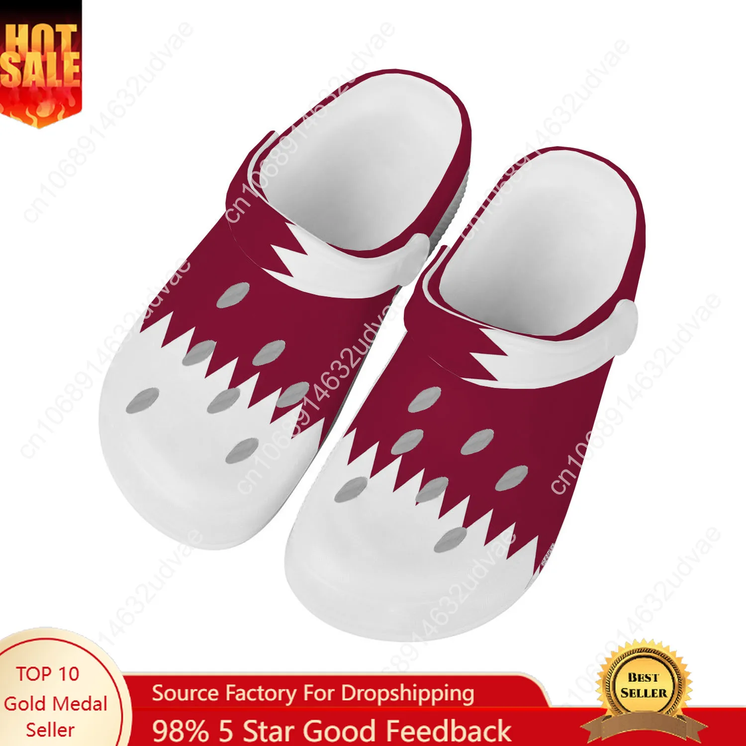 Men Shoes Qatar - Zapatos de agua con bandera nacional