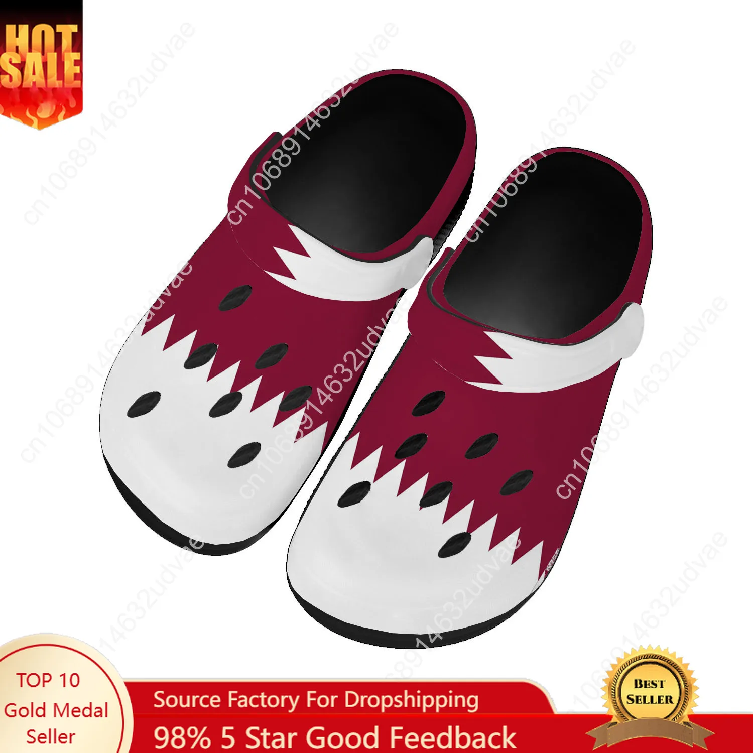 Men Shoes Qatar - Zapatos de agua con bandera nacional