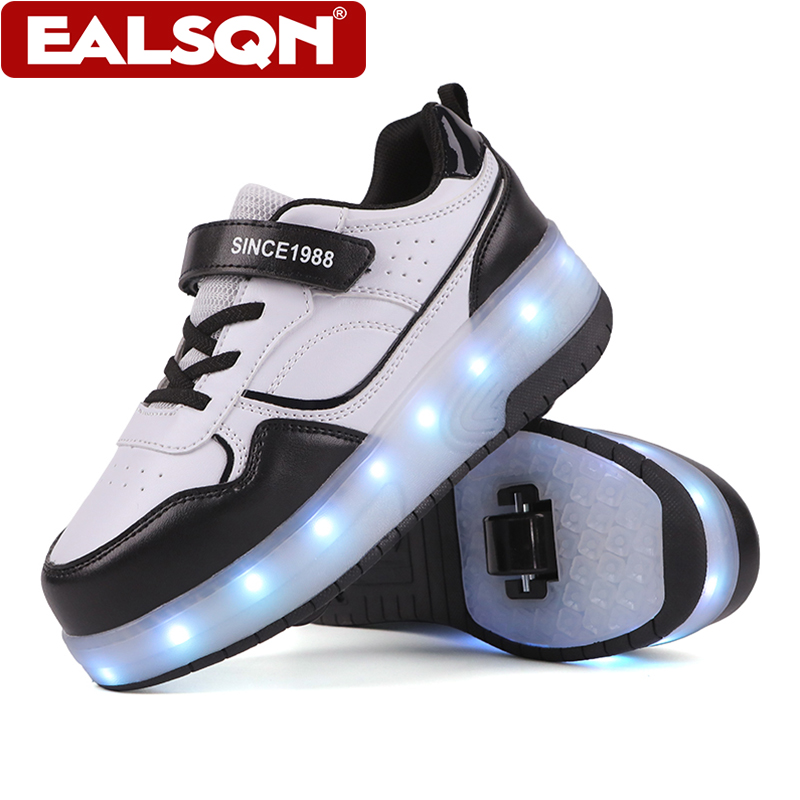Men Shoes Men - Nuevos patines con ruedas LED para