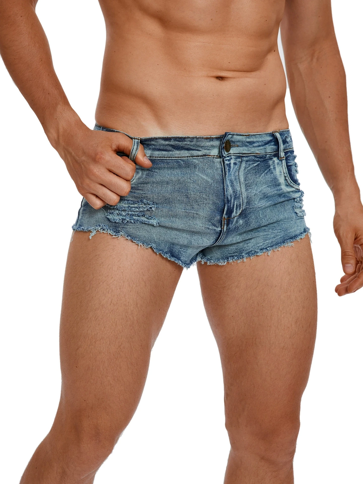 Men'S Shoes For Jeans - Pantalones Cortos de Mezclilla para Hombre,