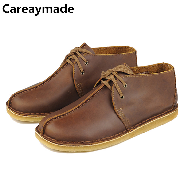 Men Shoes Under 100 - Botas de piel auténtica para hombre,