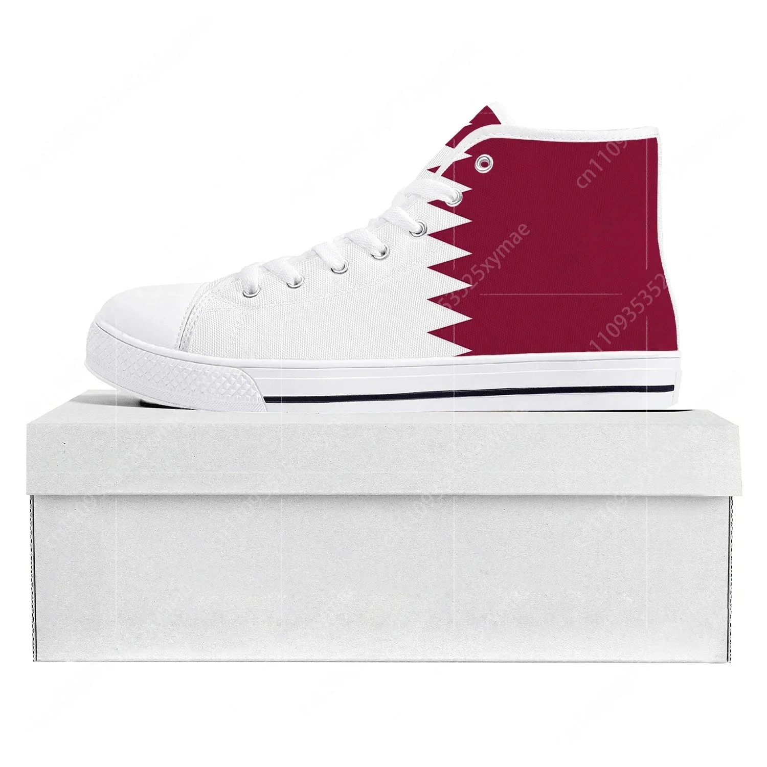 Men Shoes Qatar - Zapatillas de lona con bandera de