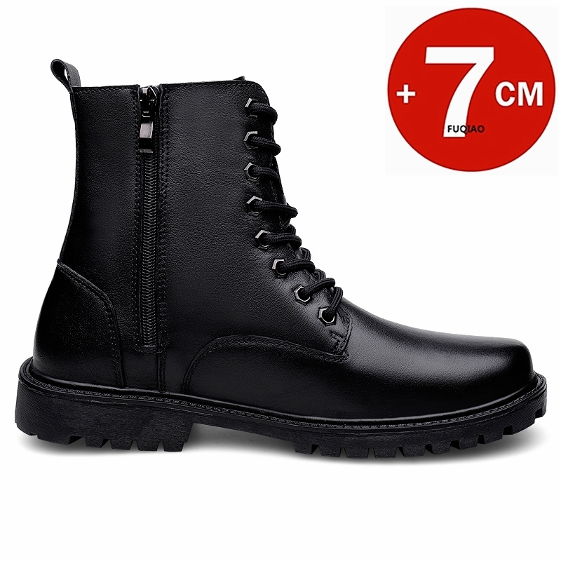 Botas con elevador de cuero ge - Men'S Shoes Hugo Boss reseña y precio