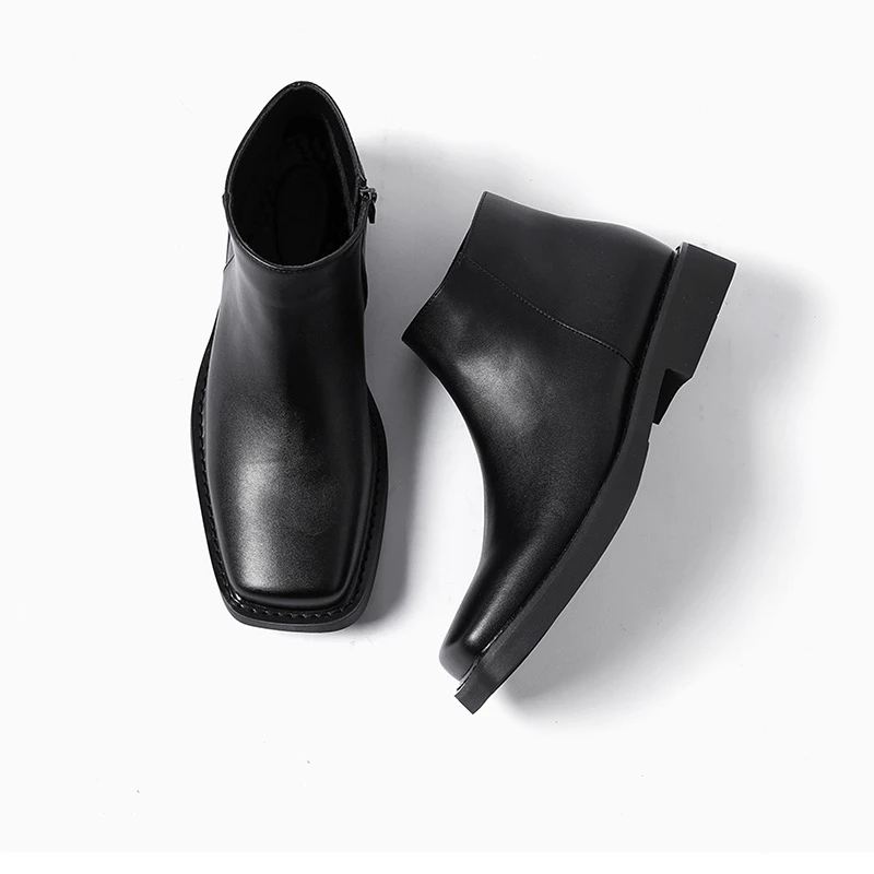 Nuevos zapatos negros de cuero - Men'S Shoes Hugo Boss reseña y precio