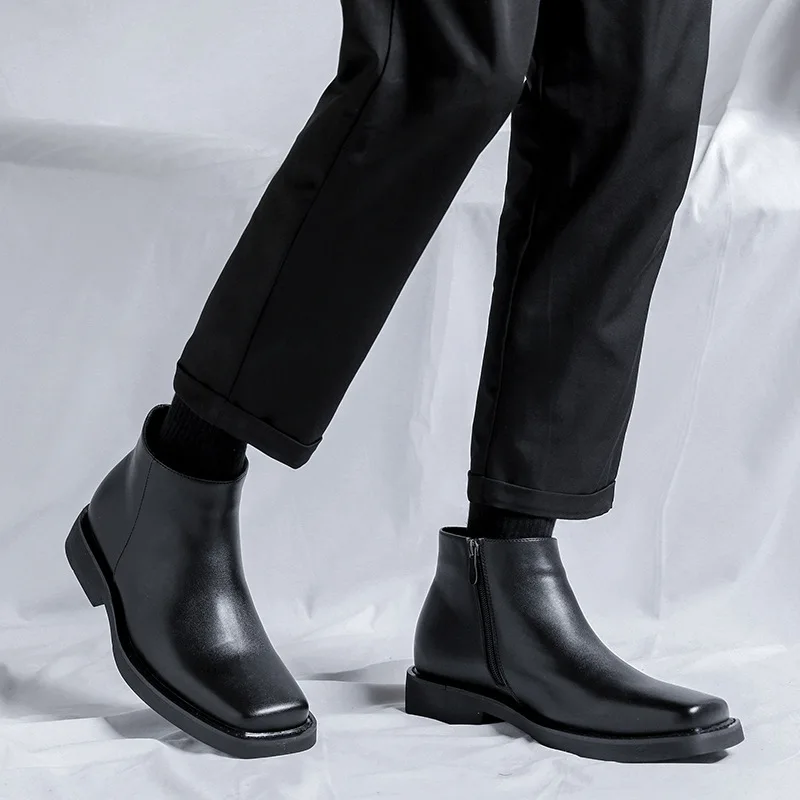 Nuevos zapatos negros de cuero - Men'S Shoes Hugo Boss reseña y precio