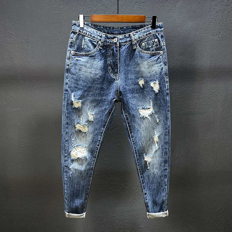 Vaqueros de nueve puntos con a - Men'S Shoes For Jeans reseña y precio