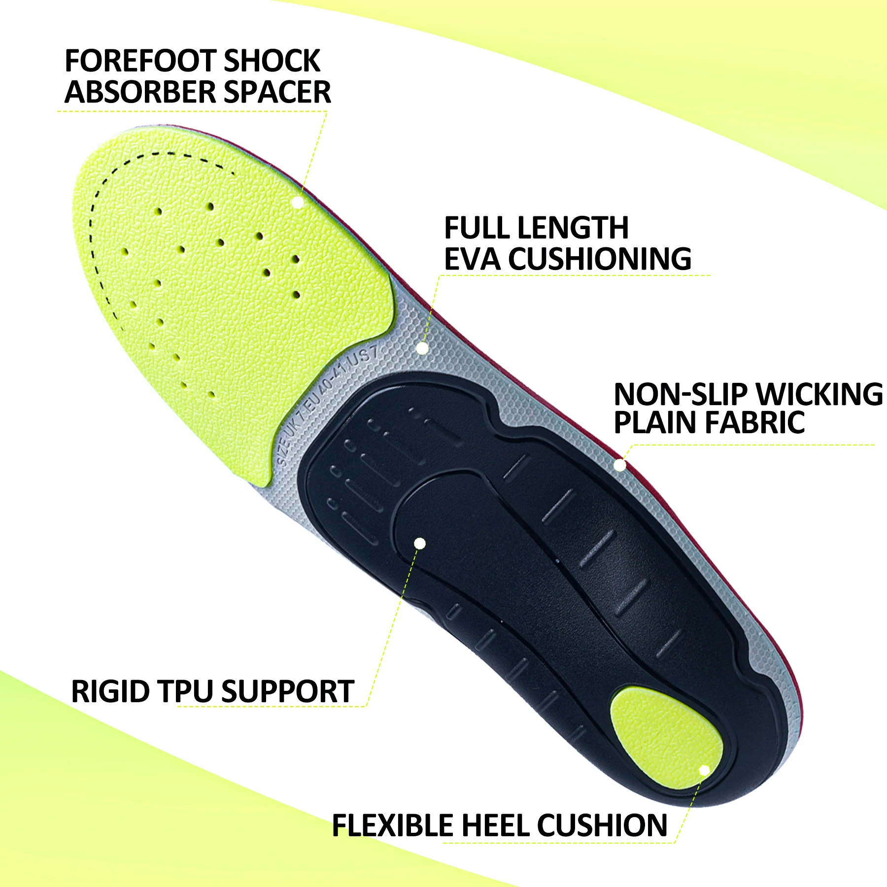 Plantilla ortopédica para fasc - Men'S Shoes Plantar Fasciitis reseña y precio