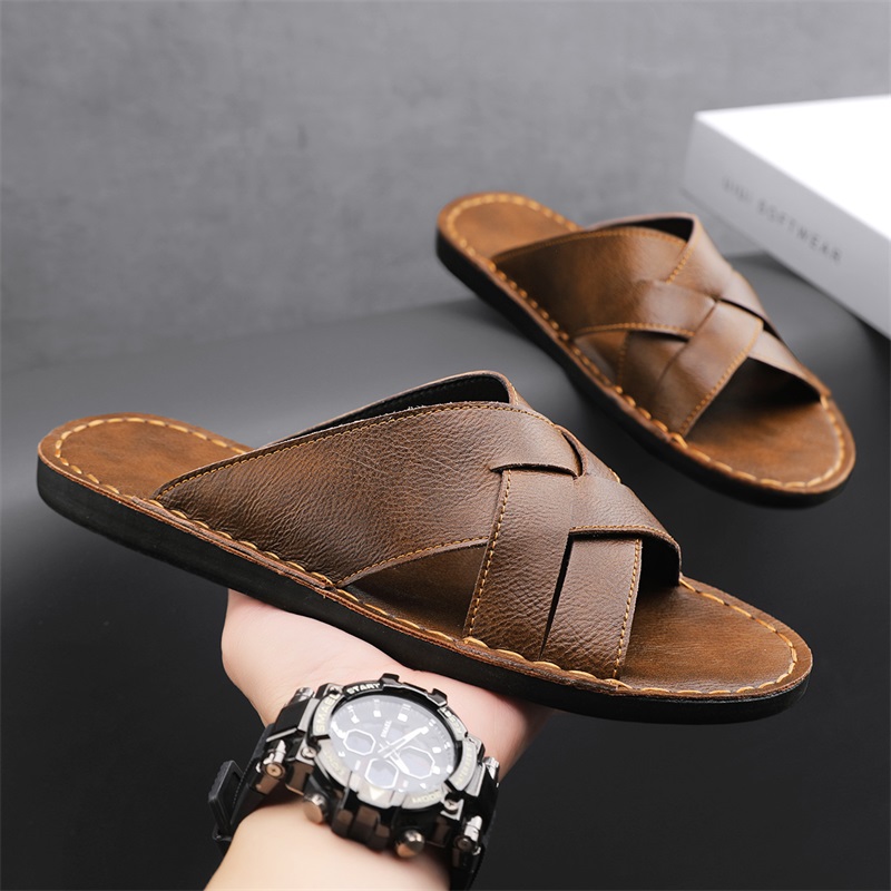 Sandalias informales de cuero  - Men'S Shoes Hugo Boss reseña y precio