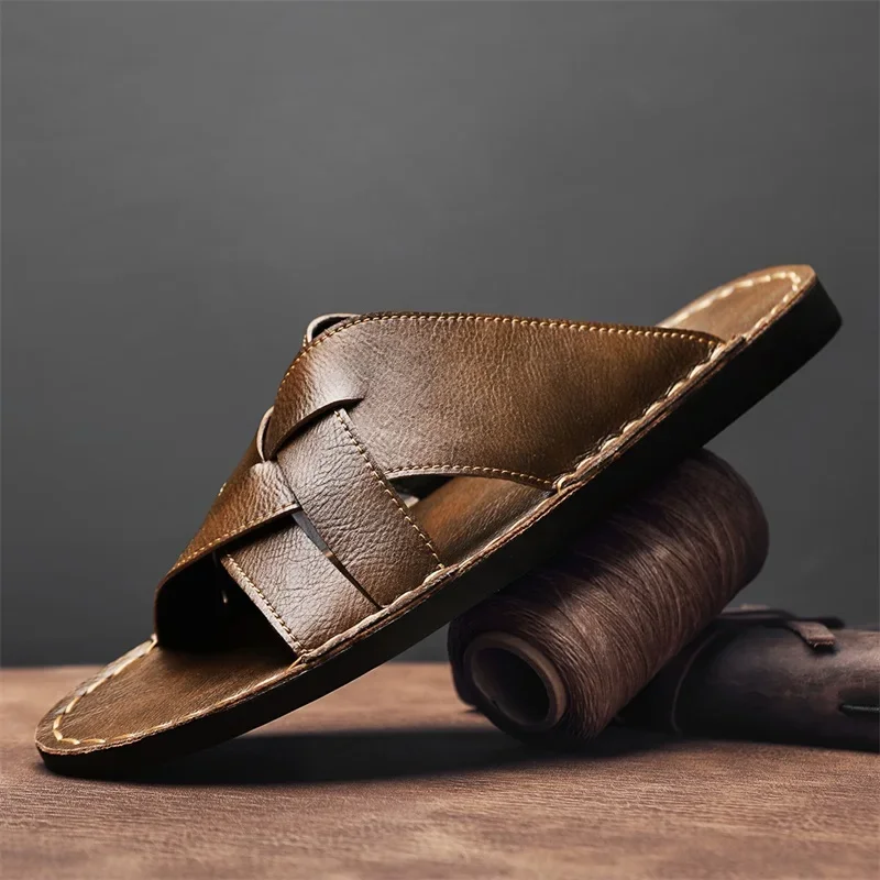 Sandalias informales de cuero  - Men'S Shoes Hugo Boss reseña y precio