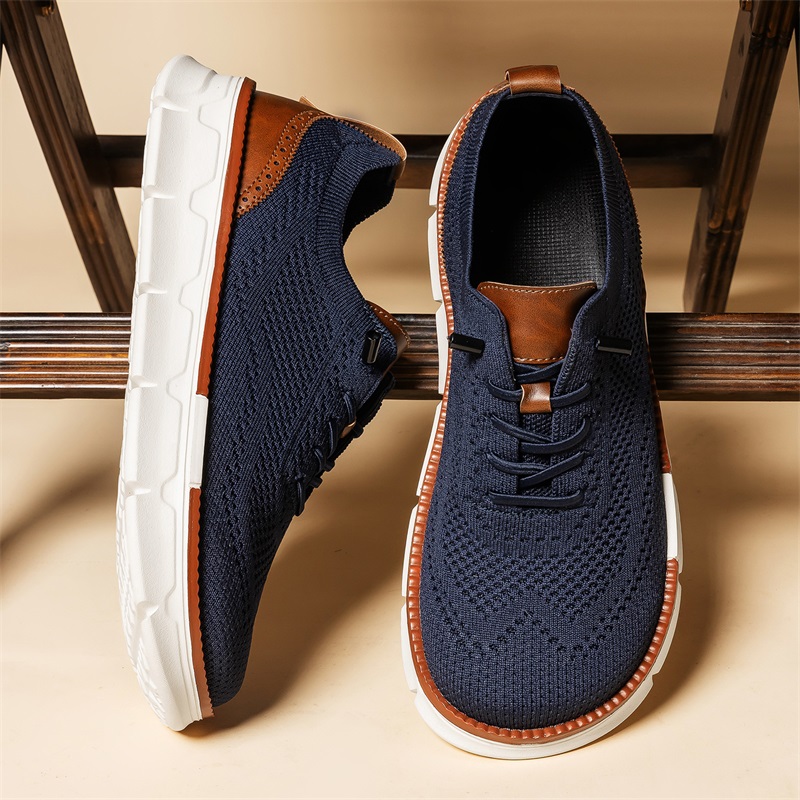 Zapatos de vestir de punto par - Men'S Shoes For Wide Feet reseña y precio