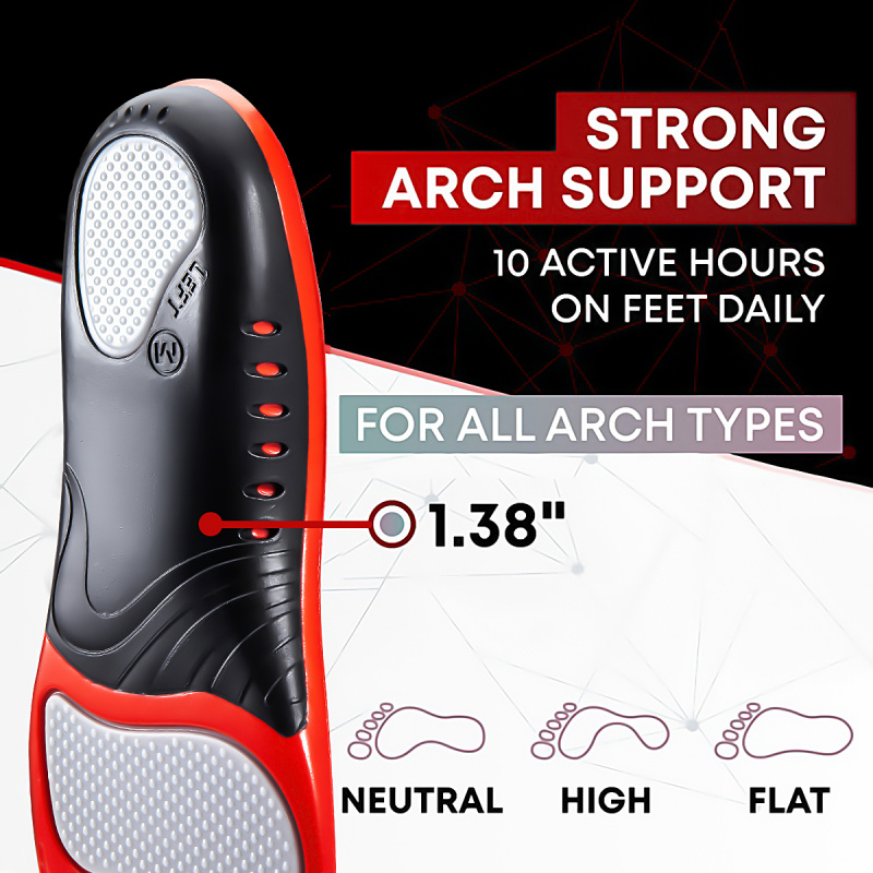 Plantillas deportivas ortopédi - Men'S Shoes Plantar Fasciitis reseña y precio