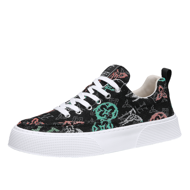Zapatillas Casuales de Lona co - Men'S Shoes For Wide Feet reseña y precio