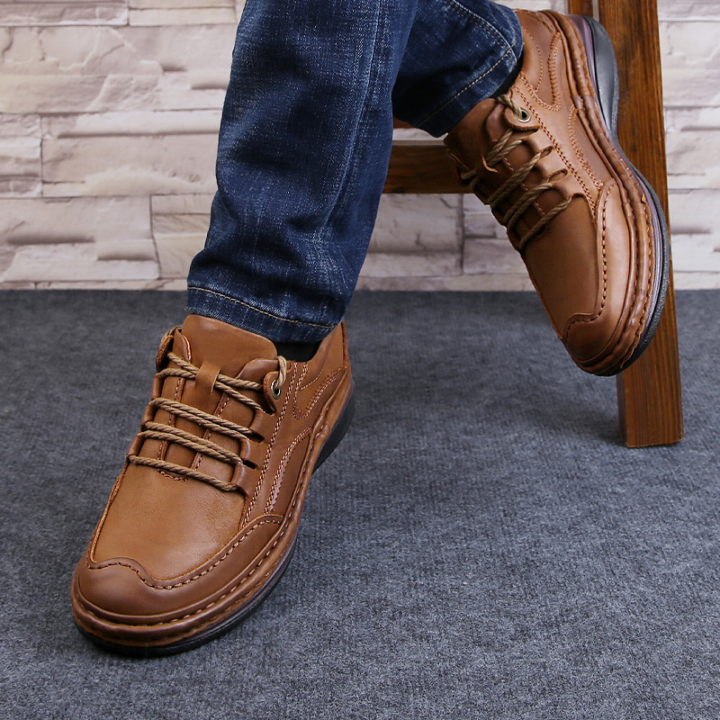 Zapatos formales de cuero genu - Men Shoes Under 100 reseña y precio