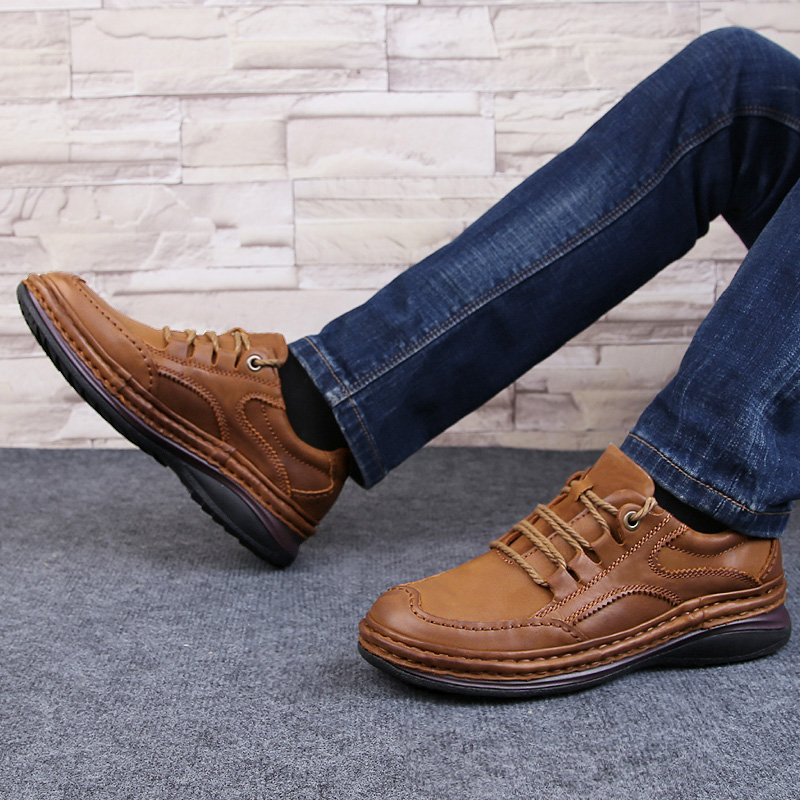 Zapatos formales de cuero genu - Men Shoes Under 100 reseña y precio