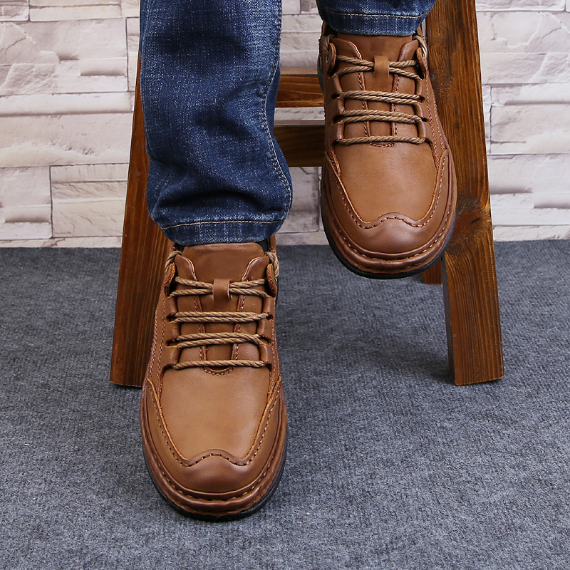 Zapatos formales de cuero genu - Men Shoes Under 100 reseña y precio