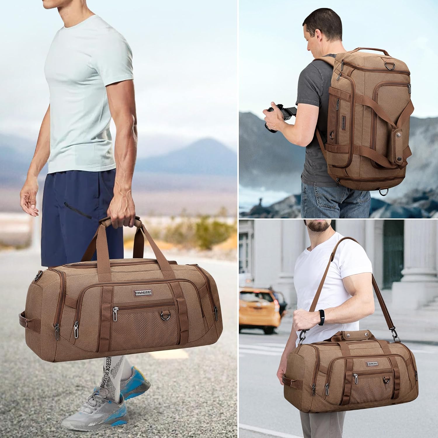 Bolsa de Lona para Hombre 3 en - Men Shoes Men reseña y precio
