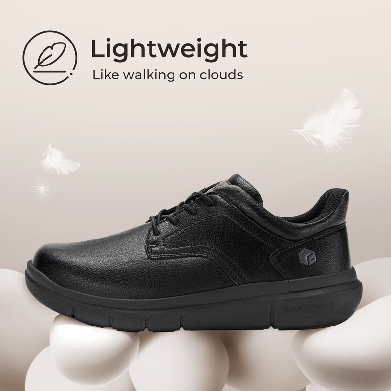 Zapatos Casuales de Cuero para - Men'S Shoes For Wide Feet reseña y precio