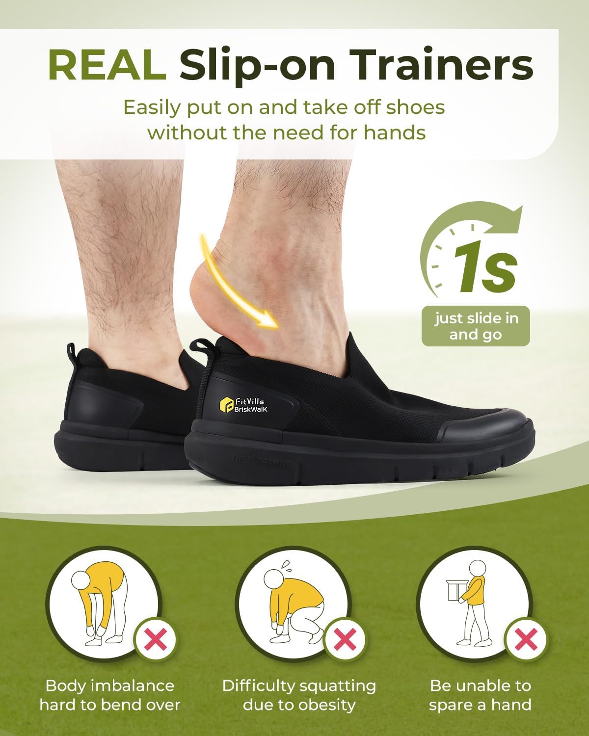 FitVille Zapatos ortopédicos e - Men'S Shoes Plantar Fasciitis reseña y precio