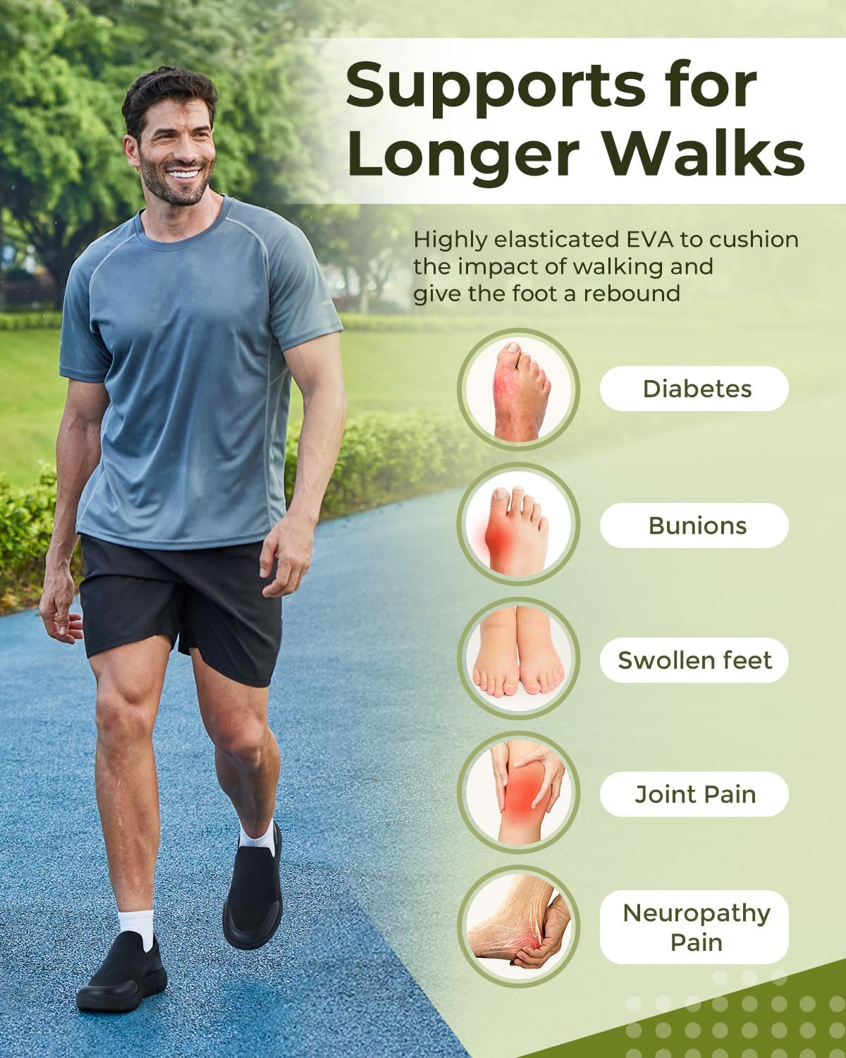 FitVille Zapatos ortopédicos e - Men'S Shoes Plantar Fasciitis reseña y precio