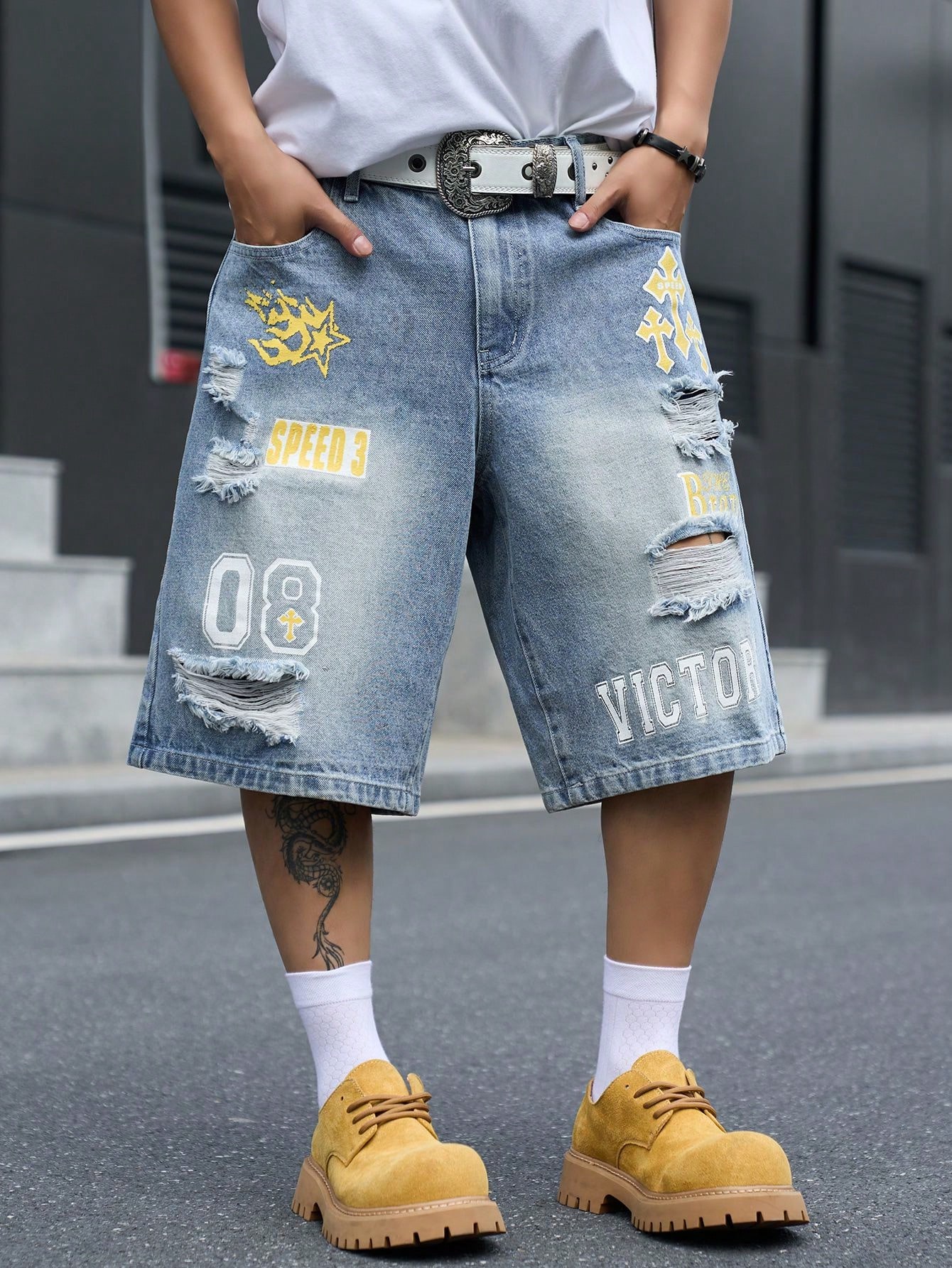 Pantalones cortos de mezclilla - Men'S Shoes For Jeans reseña y precio