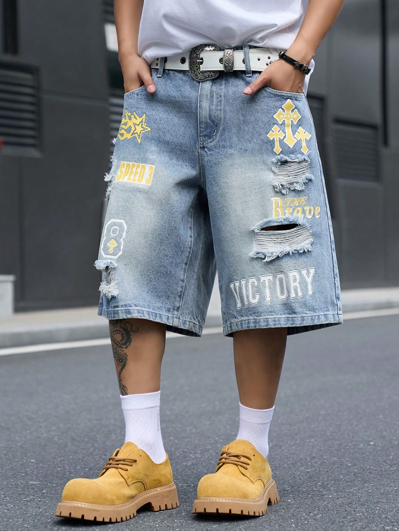 Pantalones cortos de mezclilla - Men'S Shoes For Jeans reseña y precio