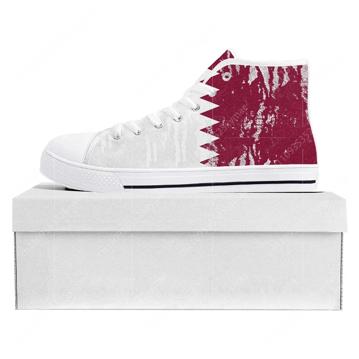 Zapatillas de lona con bandera - Men Shoes Qatar reseña y precio